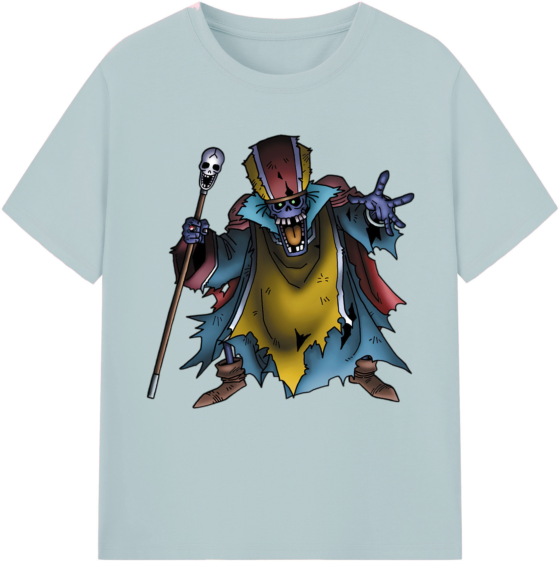 （画像用） ドラゴンクエスト Doragon Kuesuto Dragon Quest 綿100％半袖Tシャツ（フロントプリント）